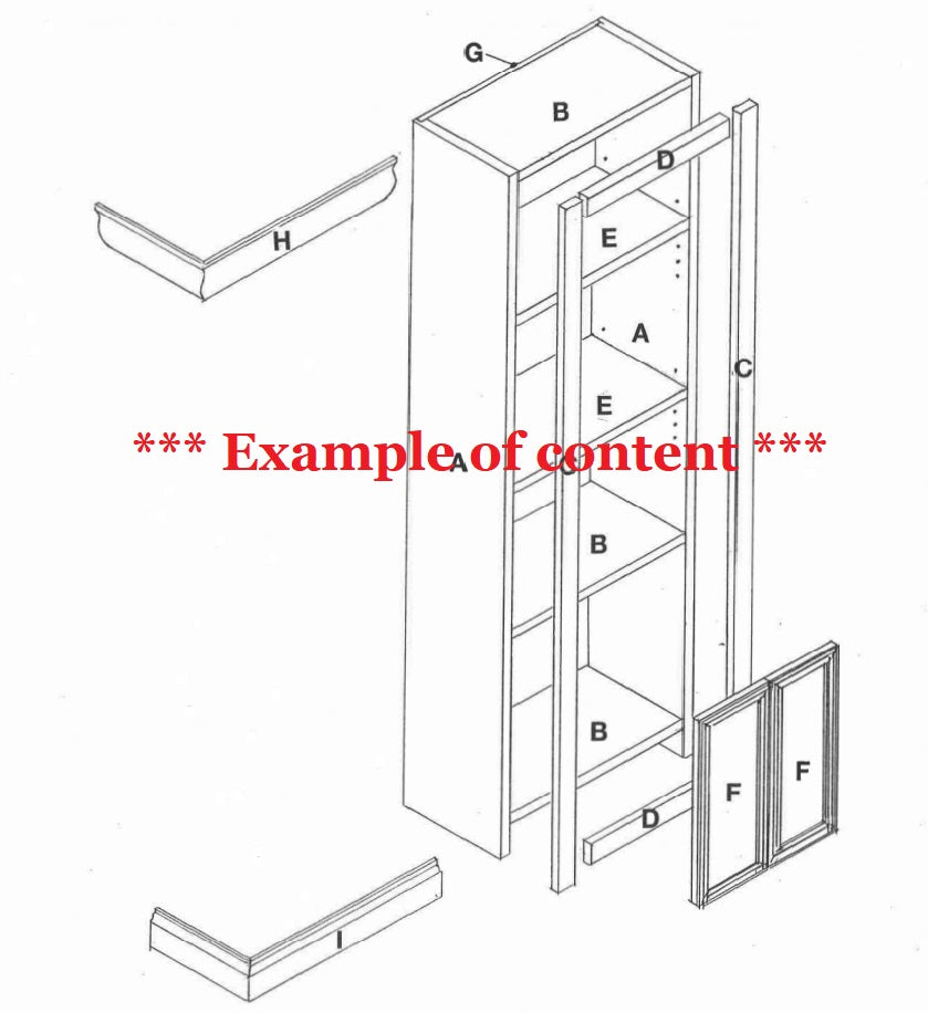 Bookcase Plans for Murphy Bed