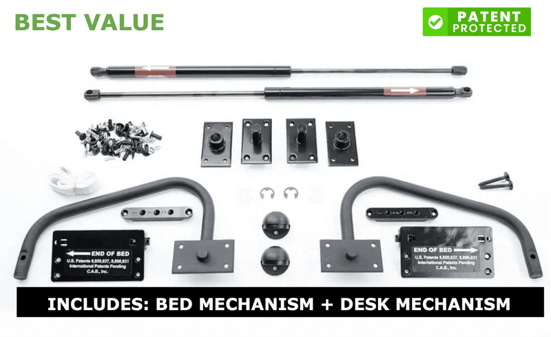 Adjustable Bed + Desk Mechanism Bundle