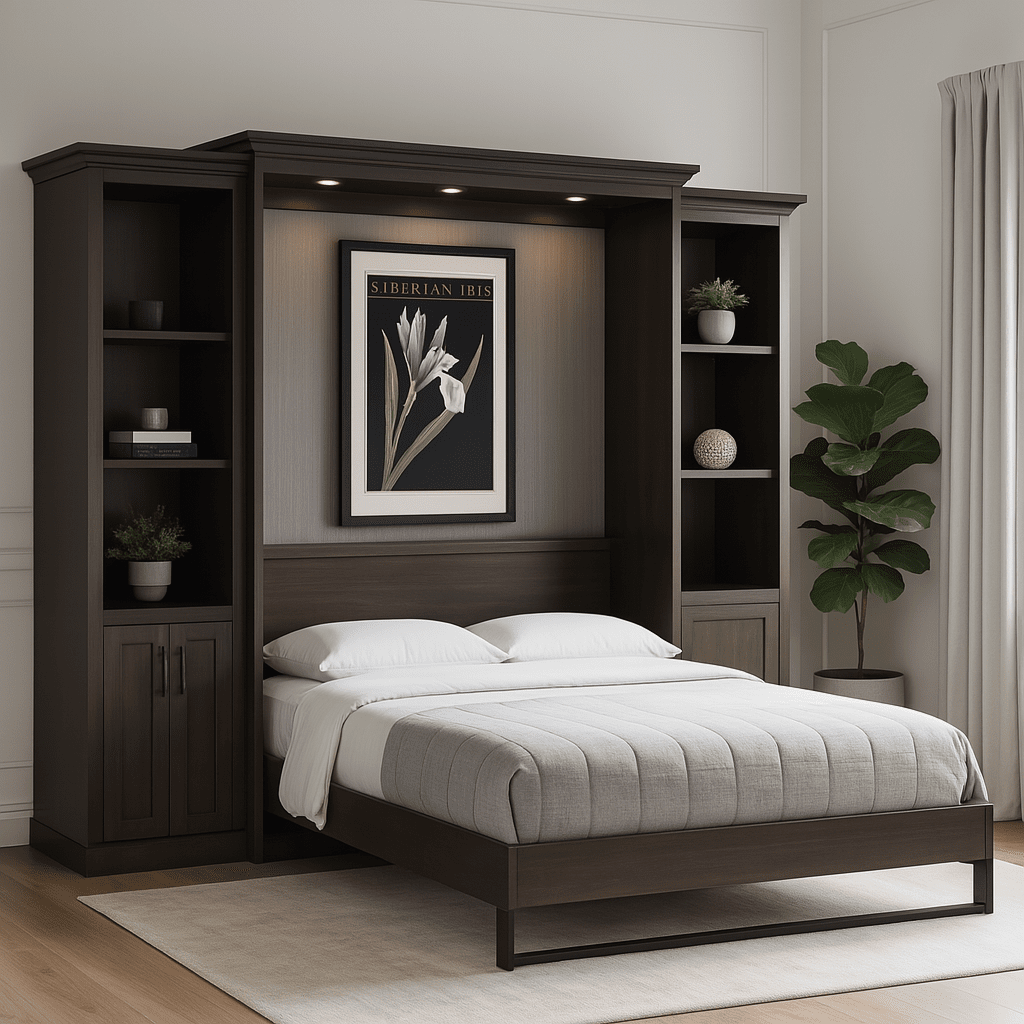 Bookcase Plans for Murphy Bed